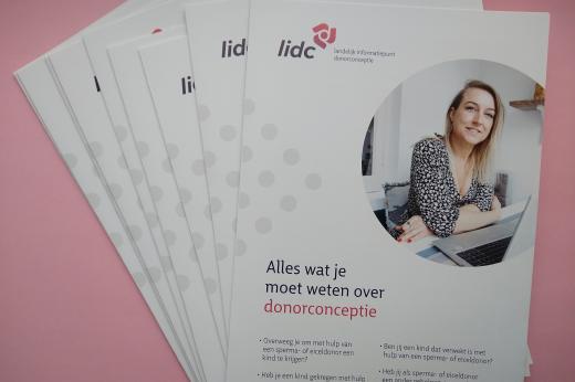 Alles wat je moet weten over donorconceptie - Folder LIDC