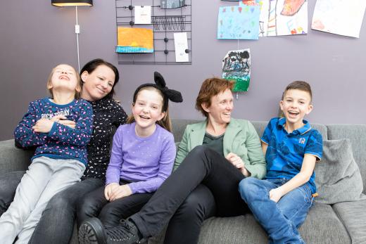Kinderen krijgen dankzij de hulp van een zaaddonor