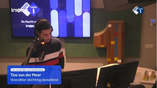 Ties van der Meer van Stichting donorkind over leeftijdsgrenzen in de Wdkb