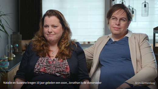 moeders met kind van spermadonor Jonathan