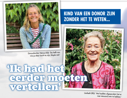 In MAX magazine: moeder over haar dochter die met DNA test ontdekt dat ze donorkind is