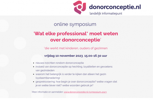 Symposium over donorconceptie voor professionals